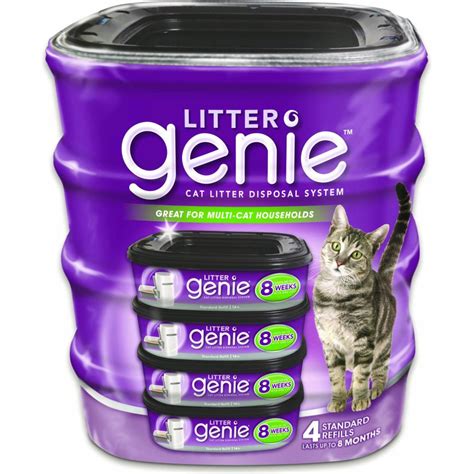 litter genie cat litter disposal system|cat litter genie refills.